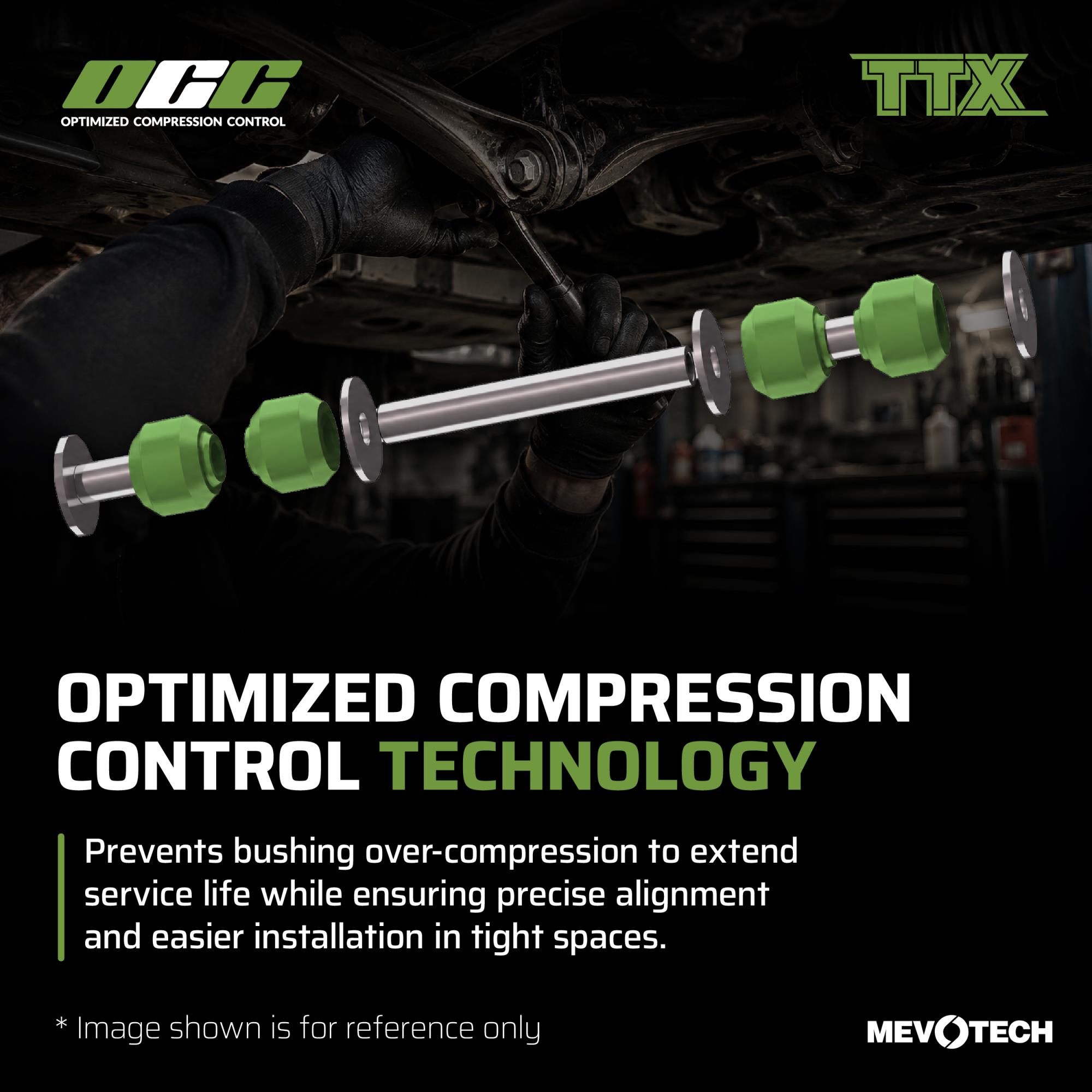 TXK80631 - Stabilizer Bar Link Kit - Mevotech